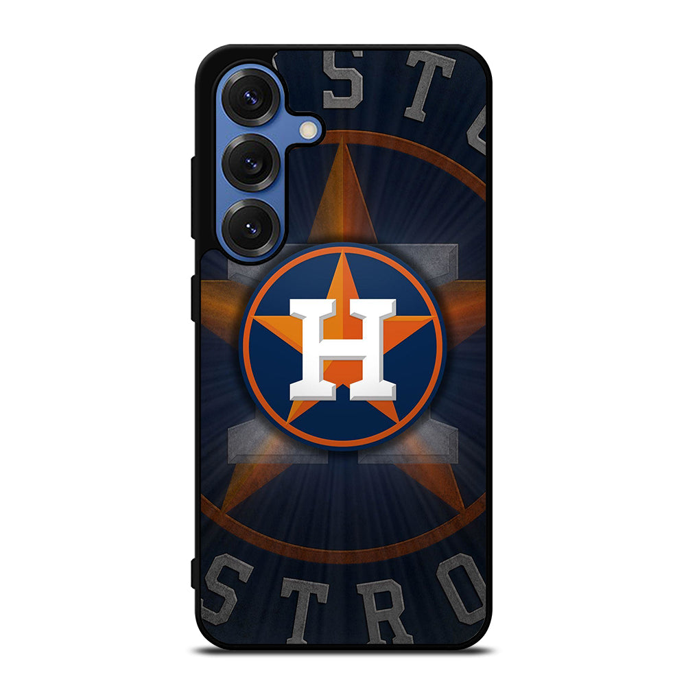 HOUSTON ASTROS MLB LOGO 1 Samsung Galaxy Case Cover