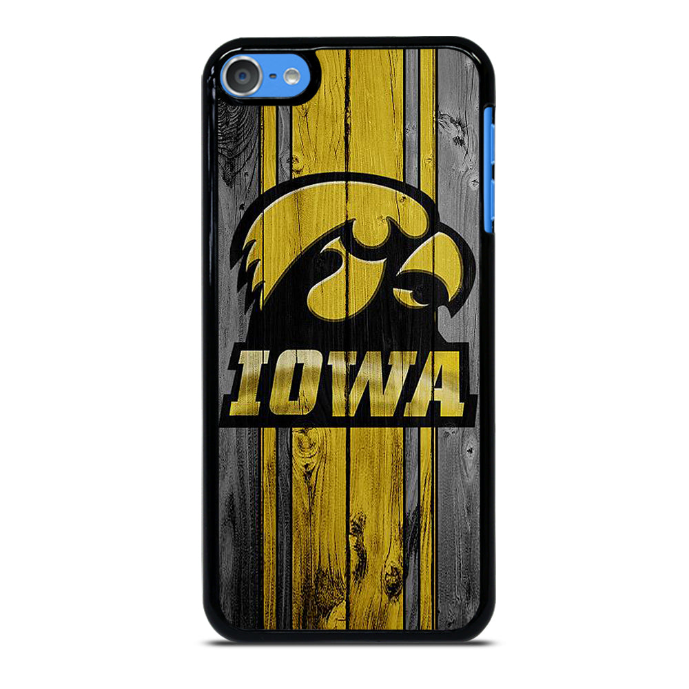 IOWA HAWKEYES WOODEN iPod Touch Case Cover