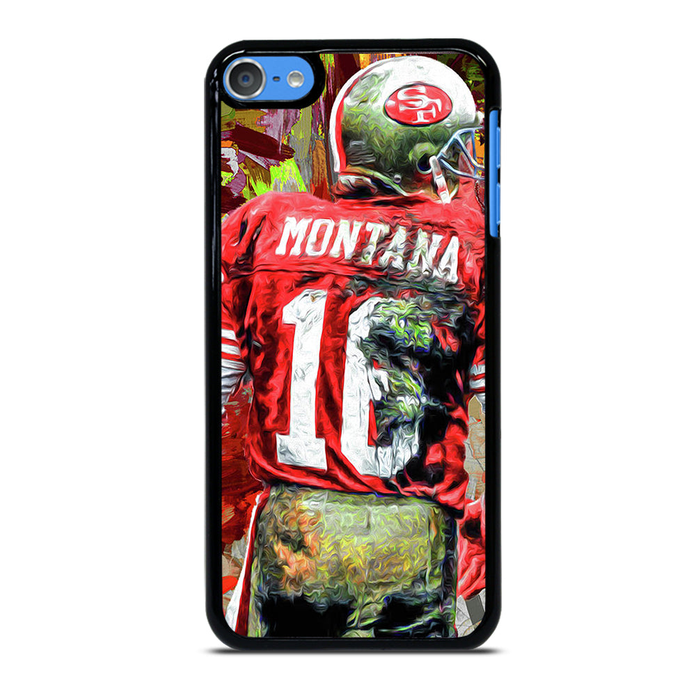 JOE MONTANA 49ERS ART iPod Touch Case Cover