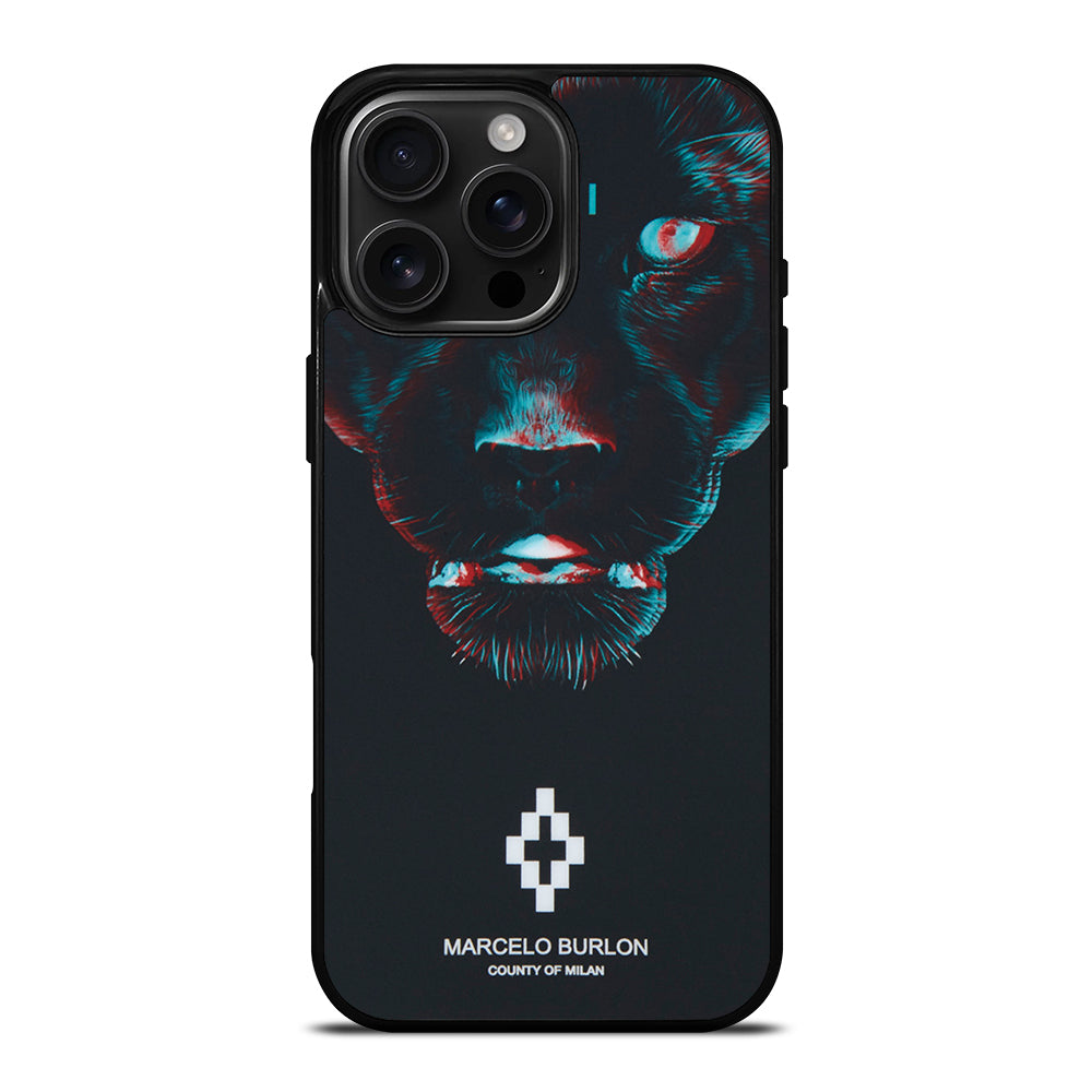 MARCELO BURLON BLACK PANTHER iPhone Case Cover