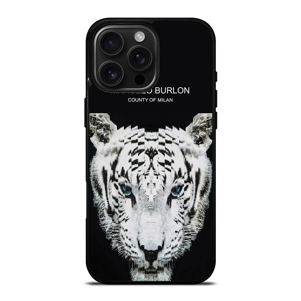 MARCELO BURLON WHITE TIGER iPhone Case Cover