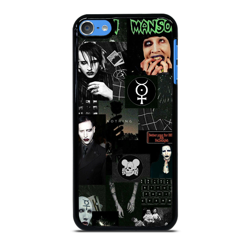 MARILYN MANSON COLLAGE iPod Touch Case Cover