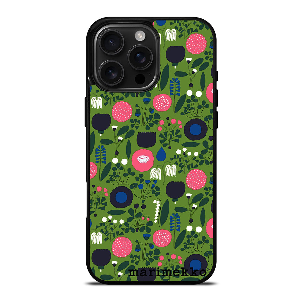MARIMEKKO GREEN HERITAGE iPhone Case Cover