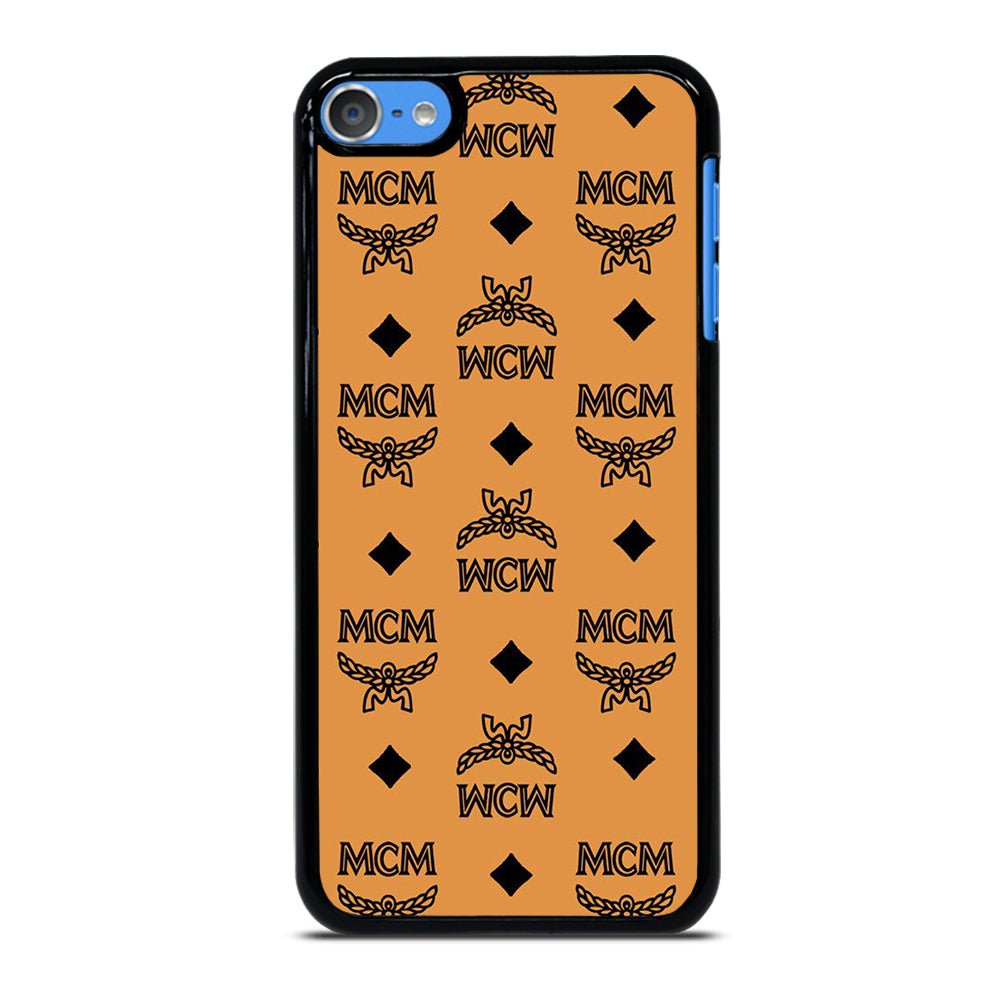 MCM WORLD WIDE BROWN LEATHER PATTERN iPod Touch Case Cover