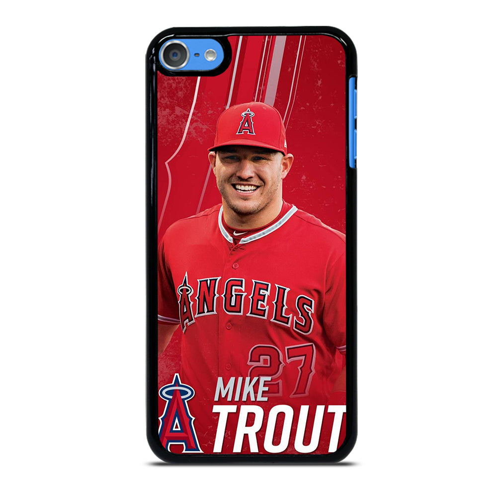 MIKE TROUT 27 LOS ANGELES ANGELS iPod Touch Case Cover