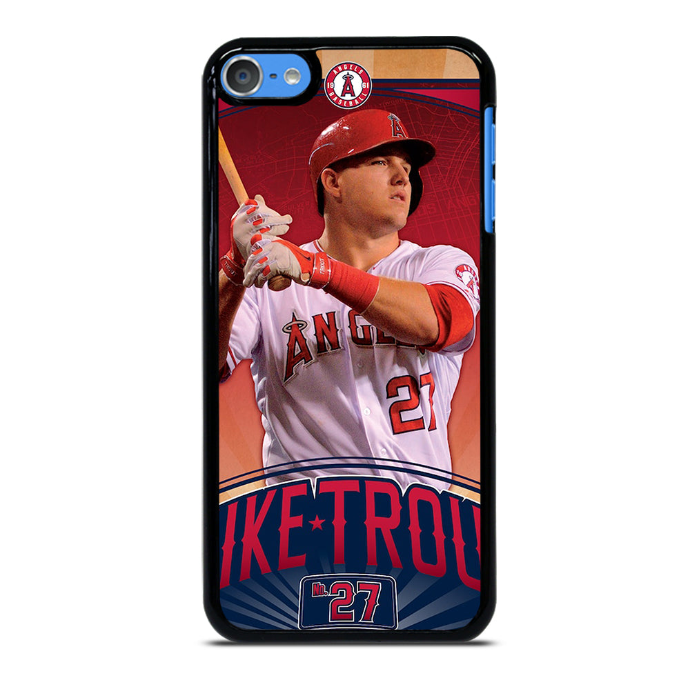 MIKE TROUT LOS ANGELES ANGELS 27 iPod Touch Case Cover