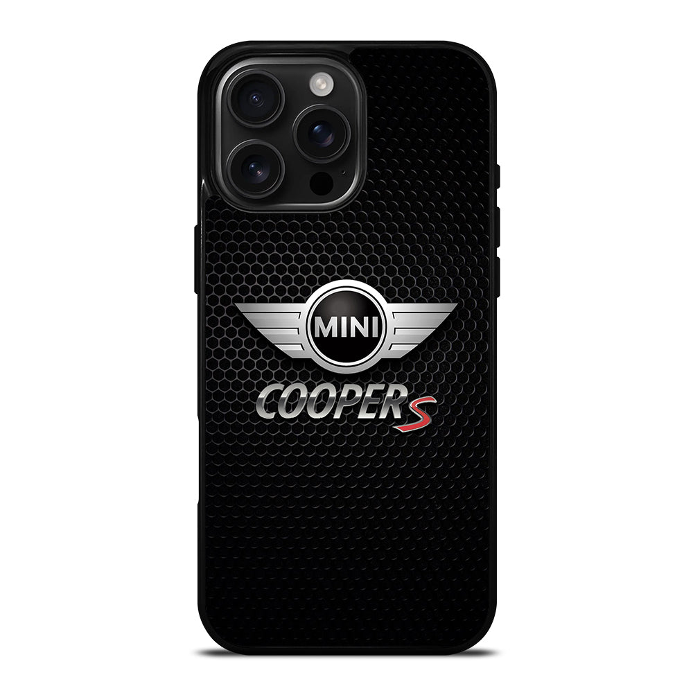 MINI COOPER S METAL LOGO iPhone Case Cover