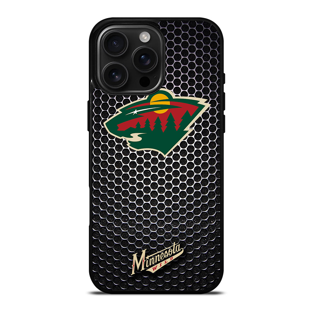 MINNESOTA WILD METAL iPhone Case Cover