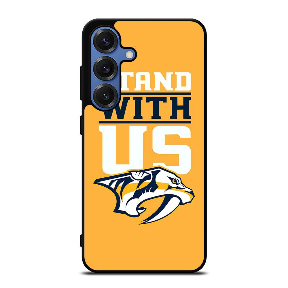 NASHVILLE PREDATORS STAND WITH US Samsung Galaxy Case Cover