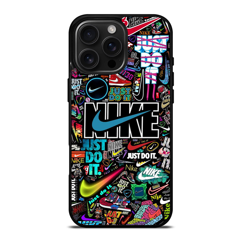 NIKE STICKER COLLAGE iPhone Case Cover