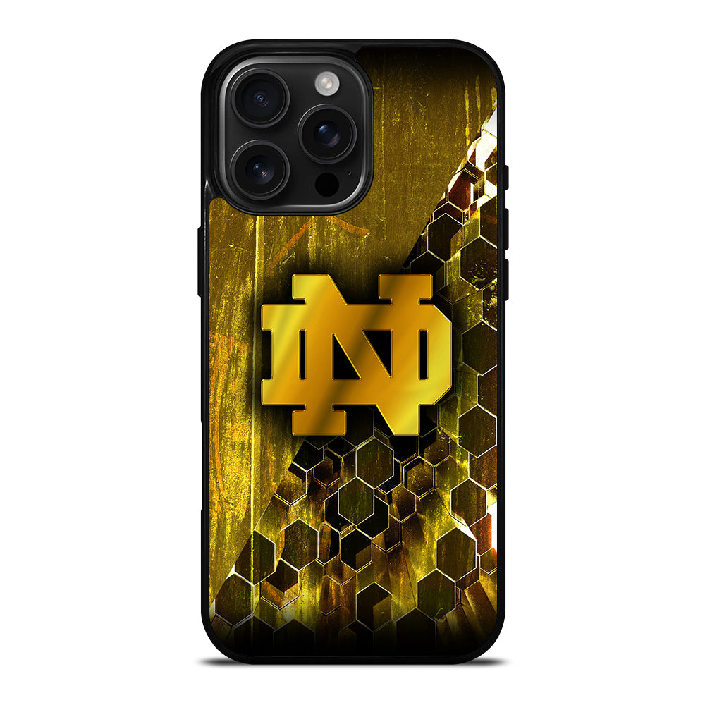 NOTRE DAME GOLD iPhone Case Cover