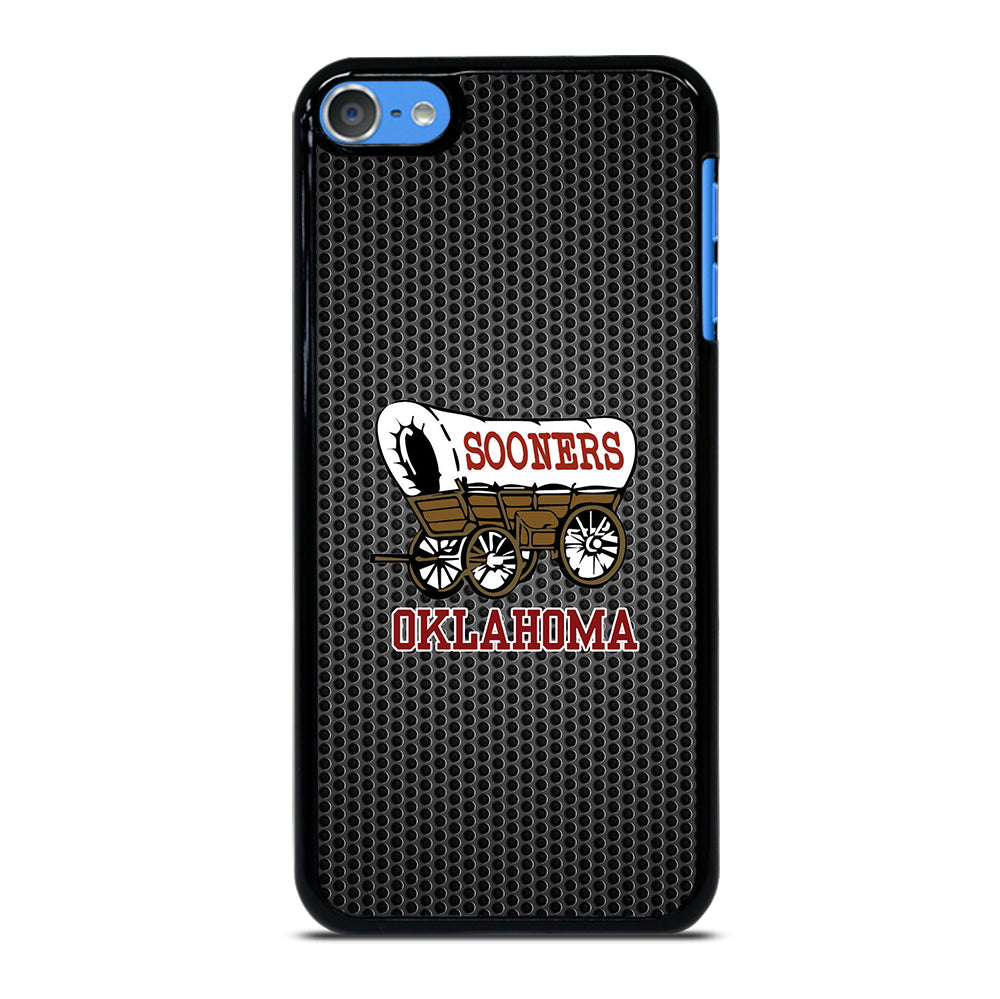 OKLAHOMA SOONERS METAL LOGO iPod Touch Case Cover