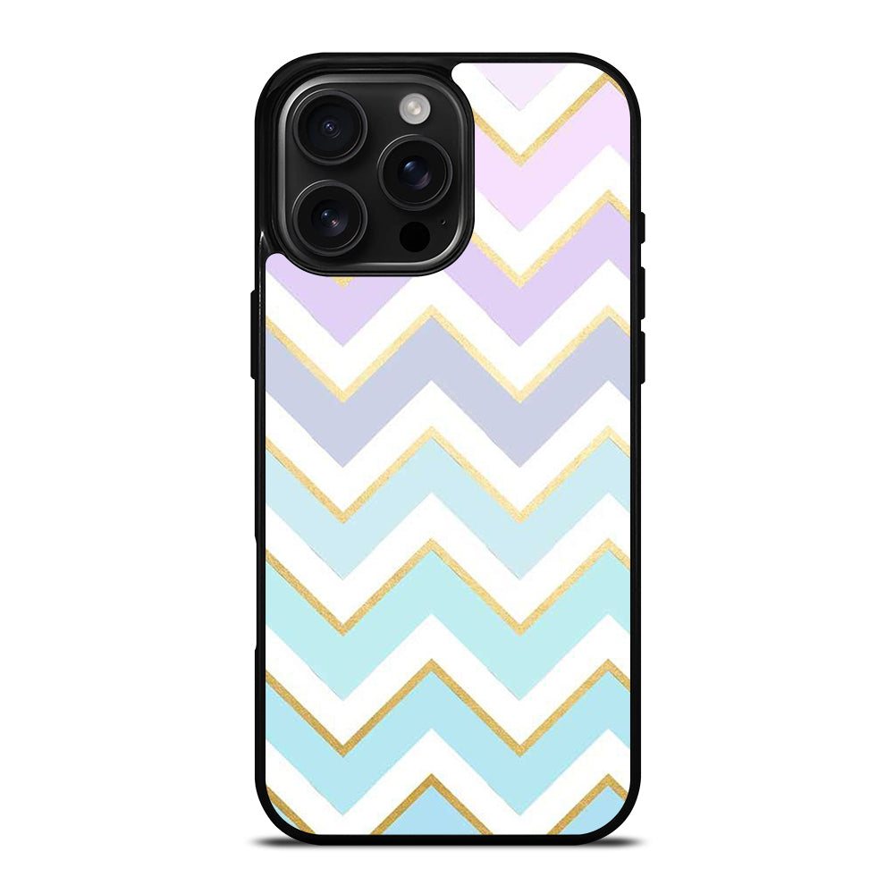 OMBRE PASTEL CHEVRON PATTERN iPhone Case Cover