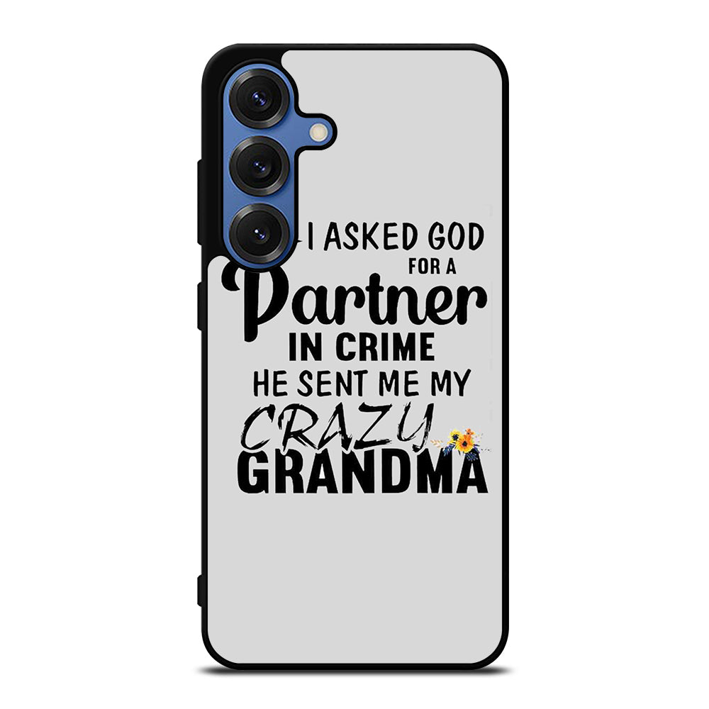 PARTNER IN CRIME GRANDMA 1 Samsung Galaxy Case Cover