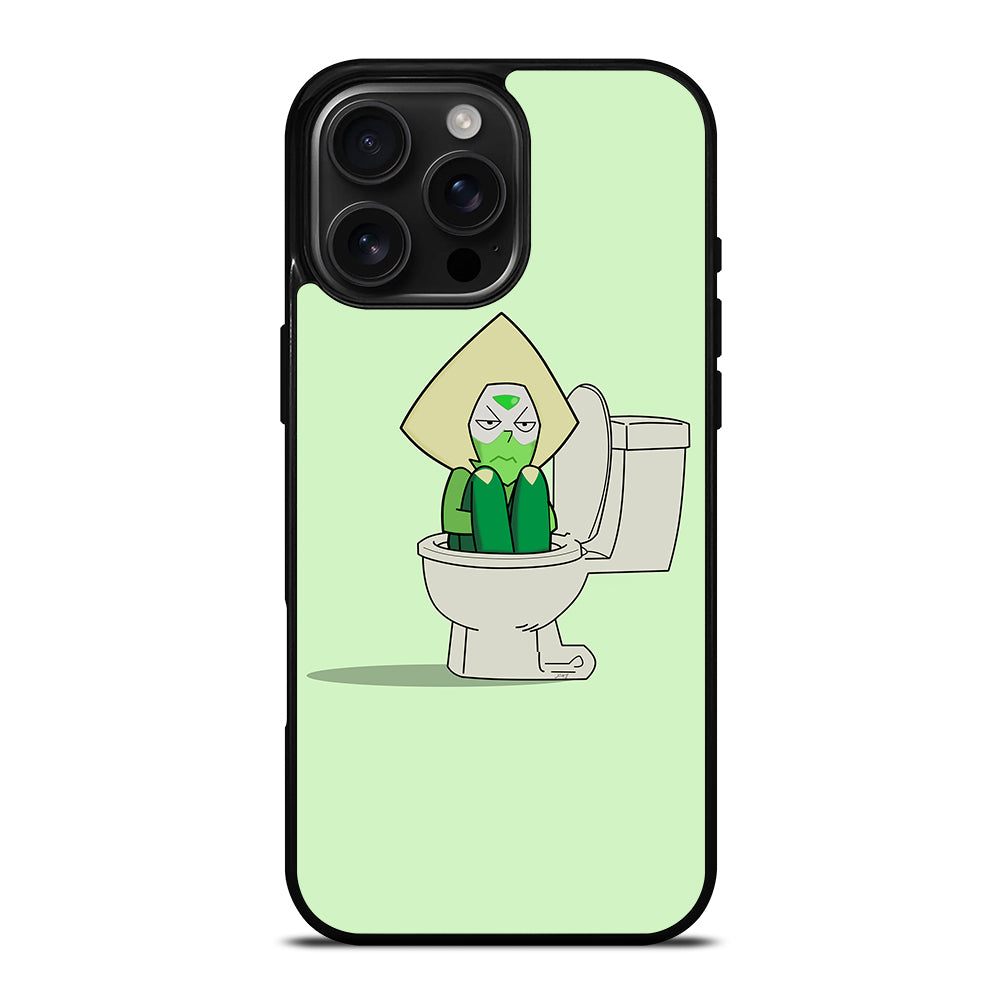 PERIDOT IN TOILET STEVEN UNIVERSE iPhone Case Cover