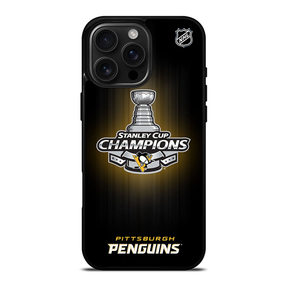 PITTSBURGH PENGUINS STANLEY CHAMPIONS iPhone Case Cover