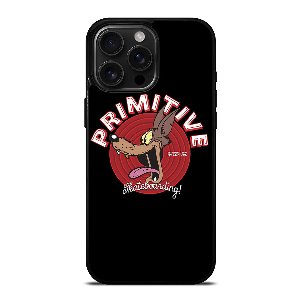 PRIMITIVE SKATEBOARDING CARTOON LOGO iPhone Case Cover