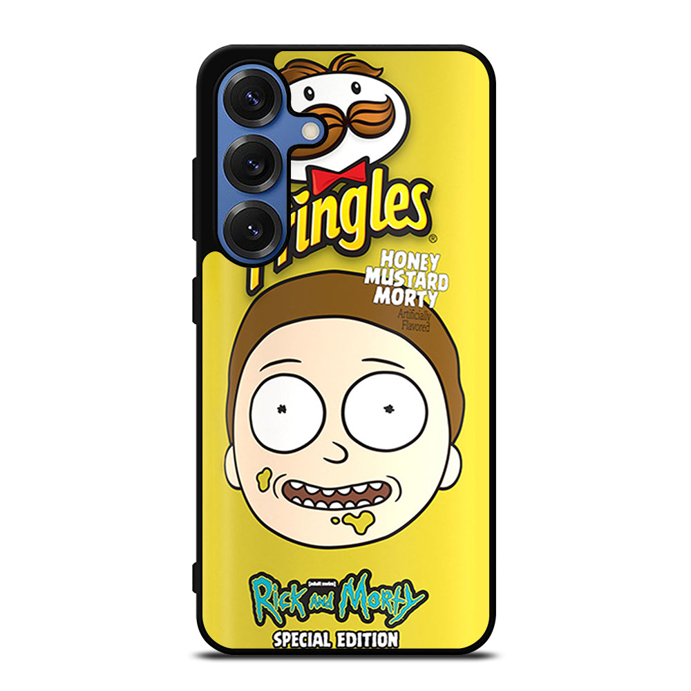 PRINGLES POTATO CHIPS RICK AND MORTY Samsung Galaxy Case Cover