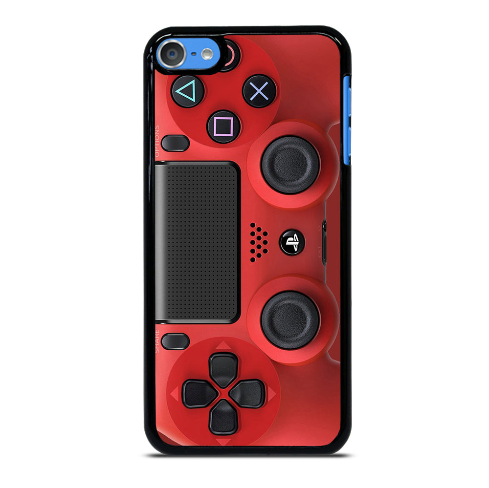 PS4 CONTROLLER PLAYSTATION RED iPod Touch Case Cover