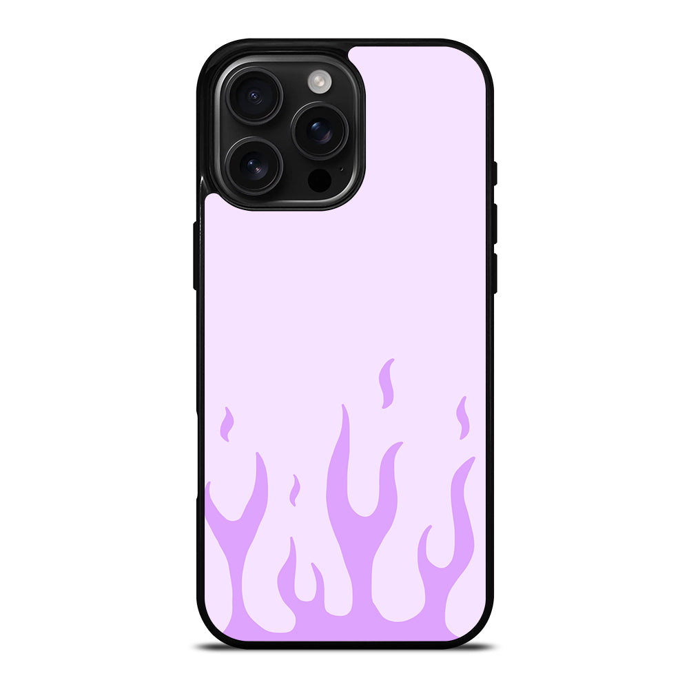 PURPLE FLAME iPhone Case Cover