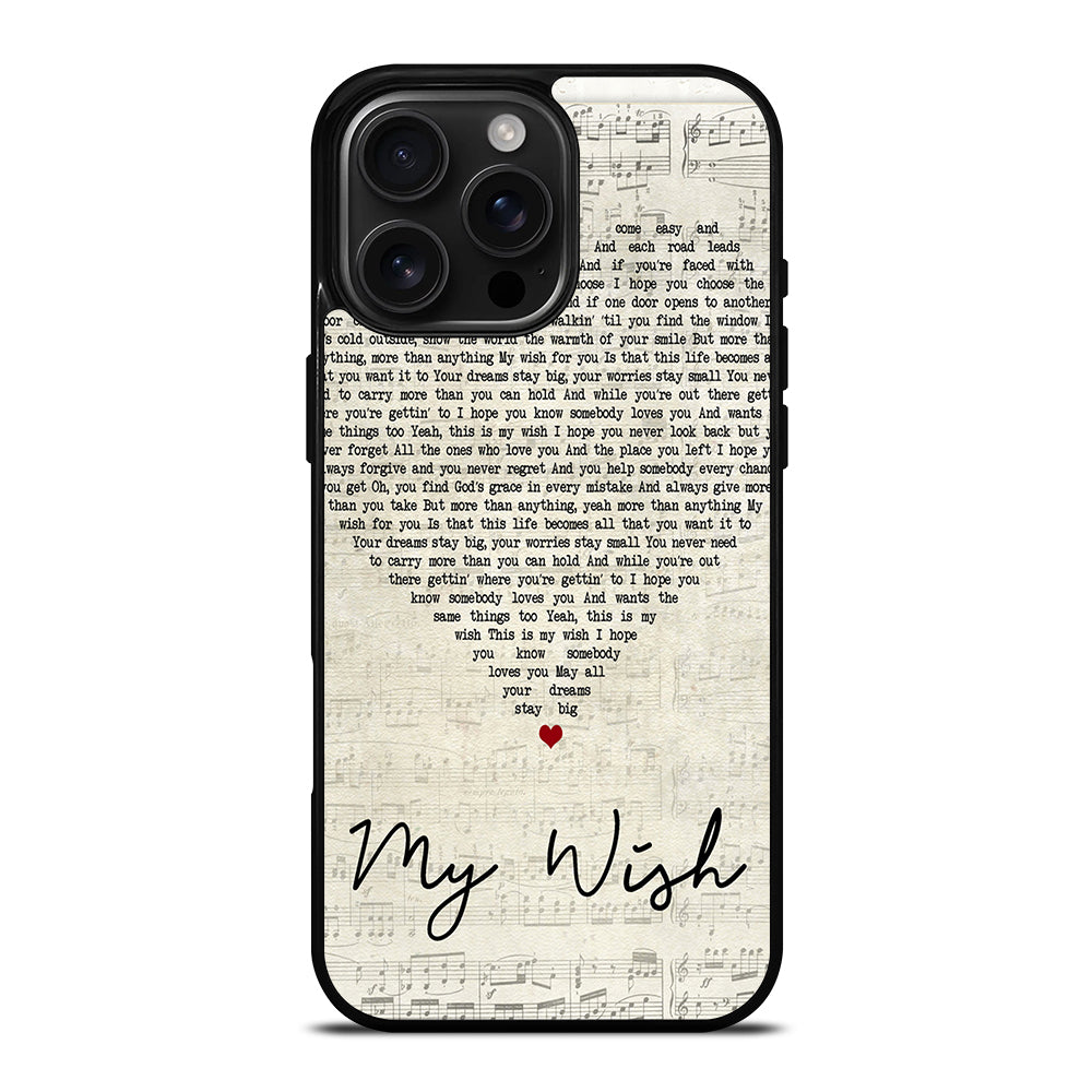 RASCAL FLATTS LYRIC iPhone Case Cover