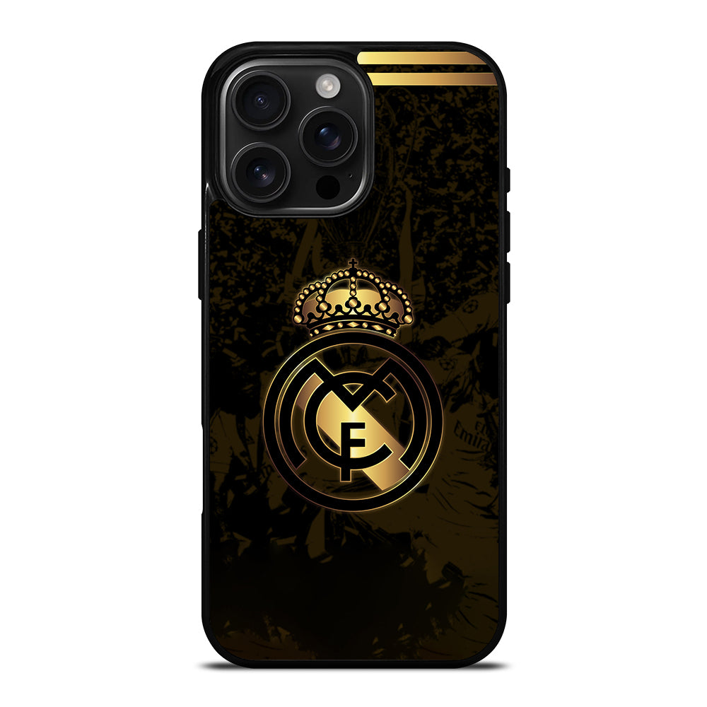 REAL MADRID FC GOLD LOGO iPhone Case Cover