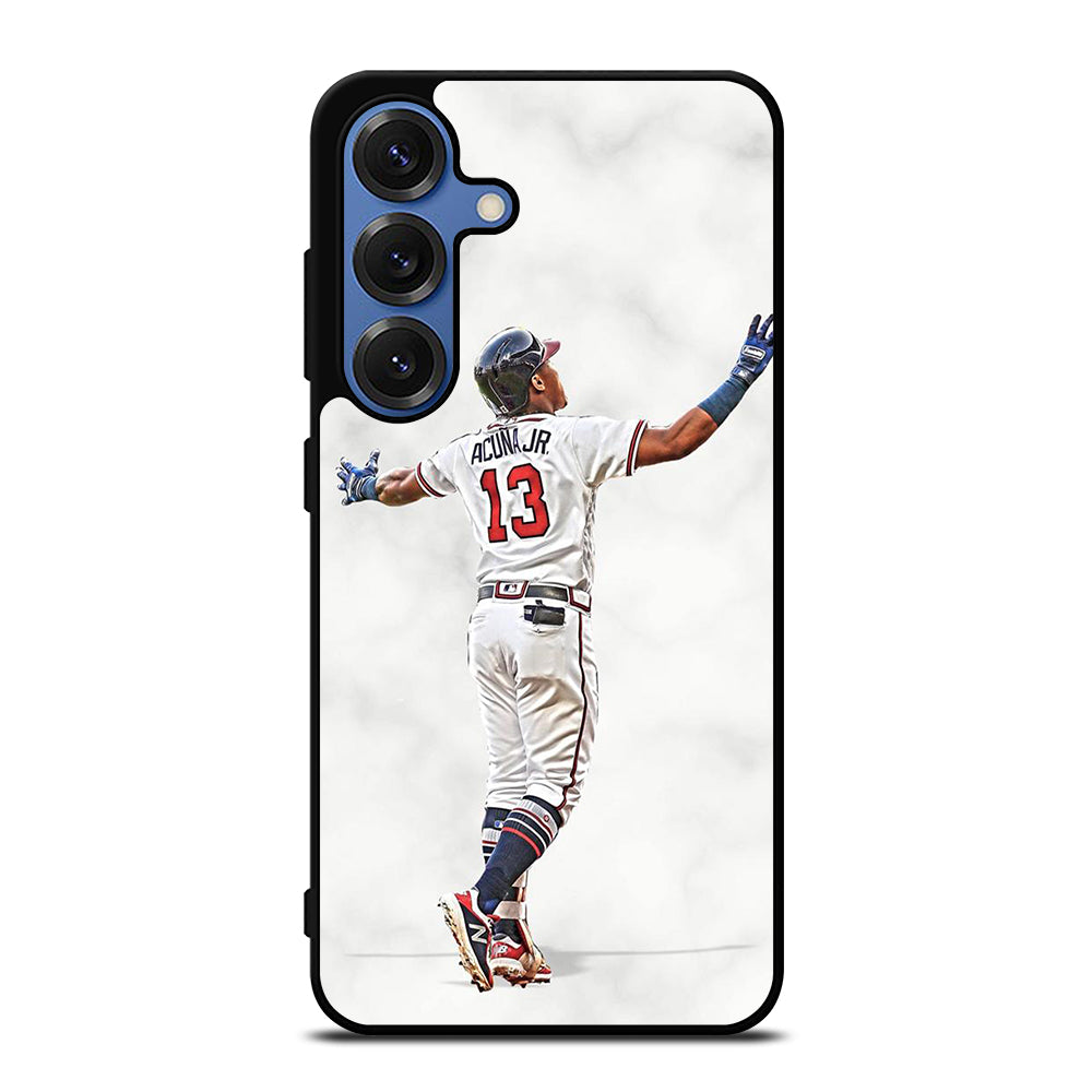 RONALD ACUNA JR ATLANTA BRAVES MARBLE Samsung Galaxy Case Cover