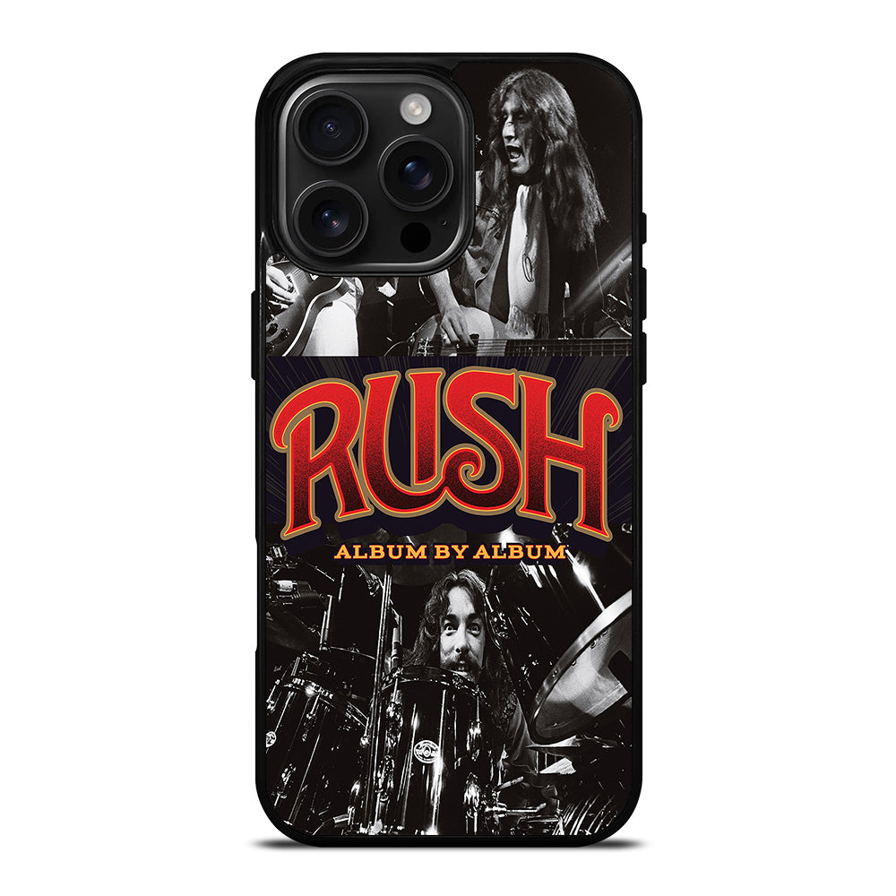 RUSH ALBUM BY ALBUM iPhone Case Cover