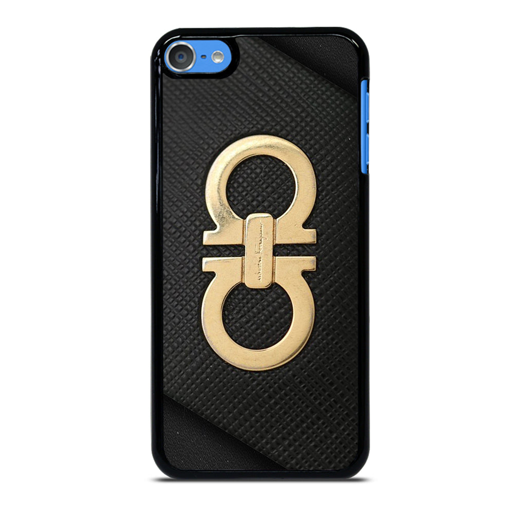 SALVATORE FERRAGAMO GOLD LOGO iPod Touch Case Cover