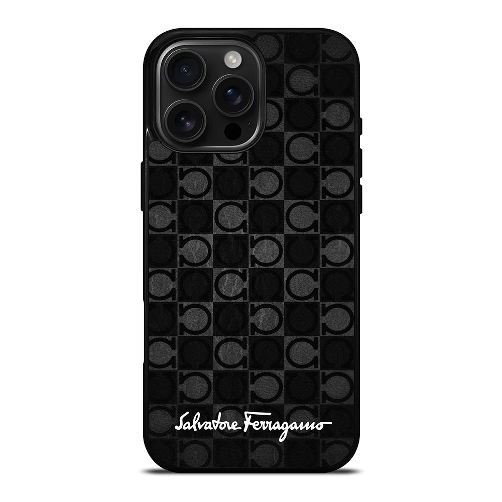 SALVATORE FERRAGAMO LOGO iPhone Case Cover