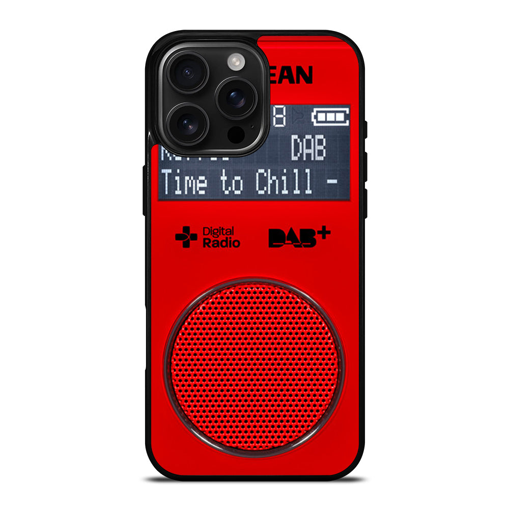 SANGEAN RED RADIO iPhone Case Cover
