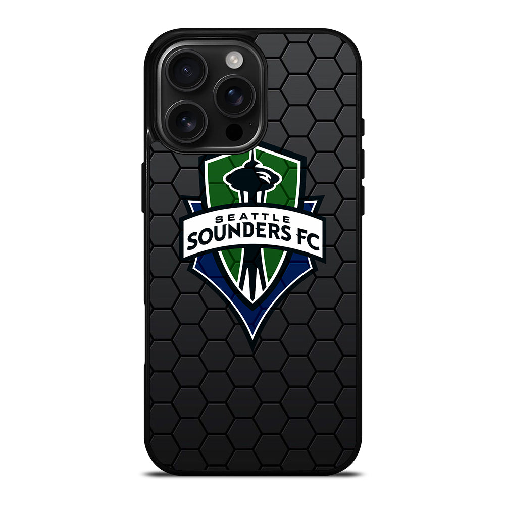 SEATTLE SOUNDERS HEXAGON iPhone Case Cover