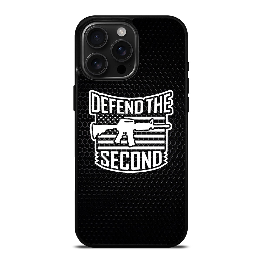 SECOND AMENDMENT LOGO METAL LOGO iPhone Case Cover