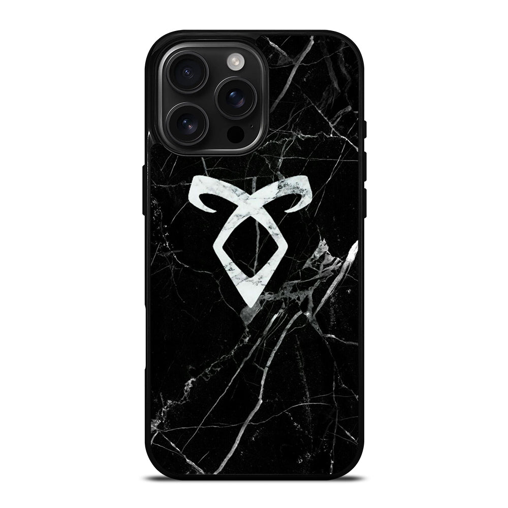 SHADOWHUNTER ANGELIC MARBLE LOGO iPhone Case Cover