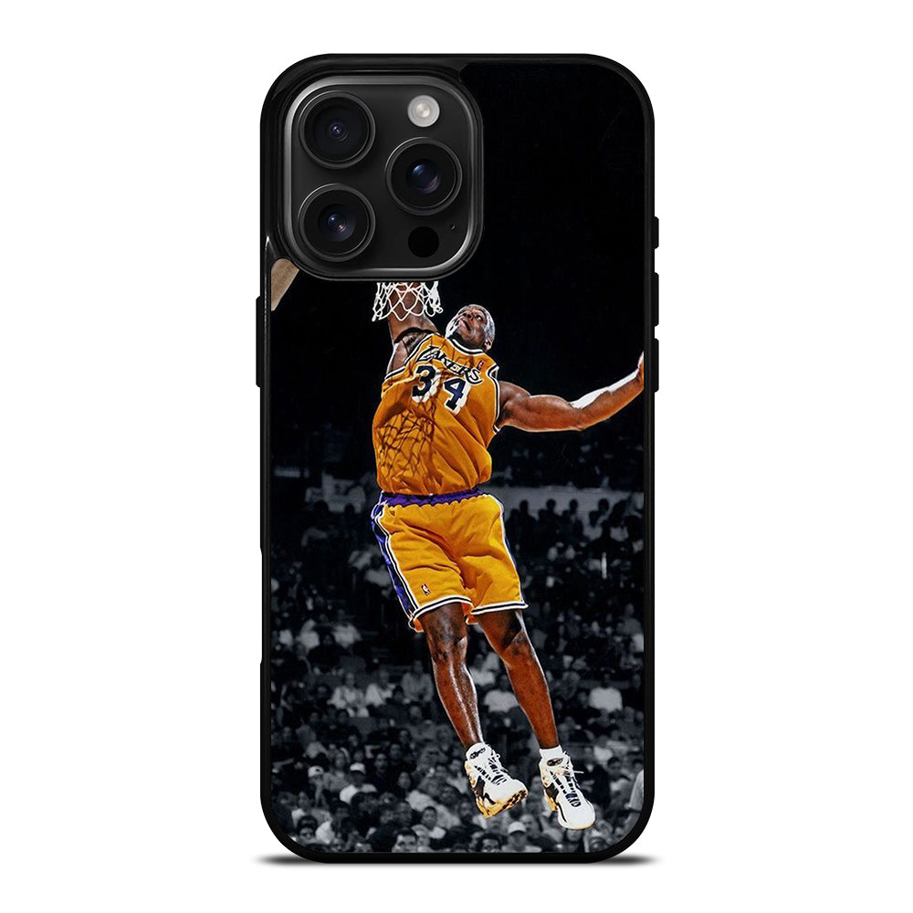 SHAQUILLE O'NEAL LA LAKERS JUMP iPhone Case Cover