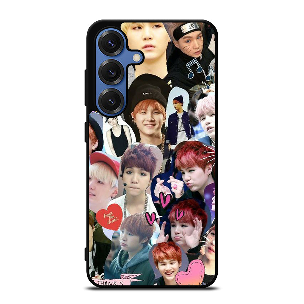 SUGA BTS COLLAGE Samsung Galaxy Case Cover