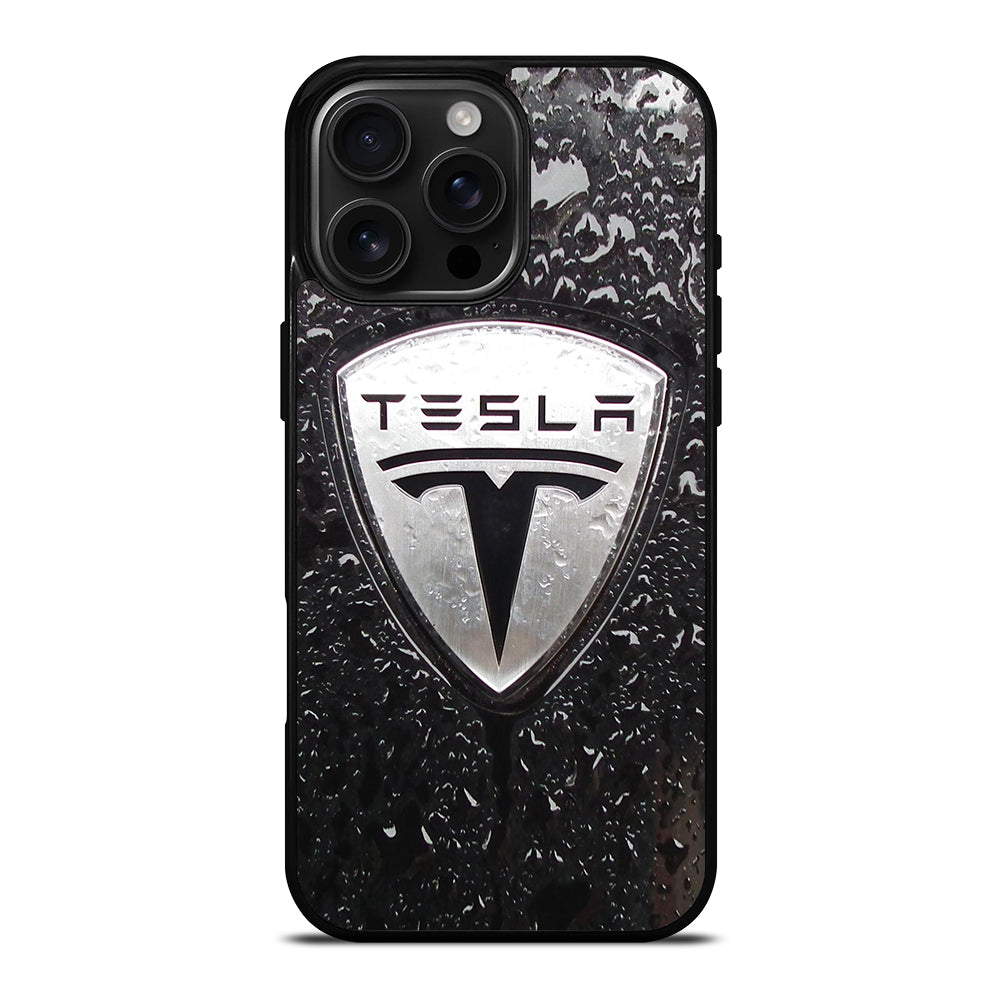 TESLA RAINDROP LOGO iPhone Case Cover