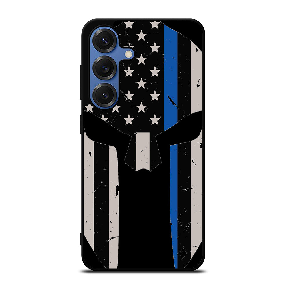 THIN BLUE LINE PUNISHER SKULL 1 Samsung Galaxy Case Cover