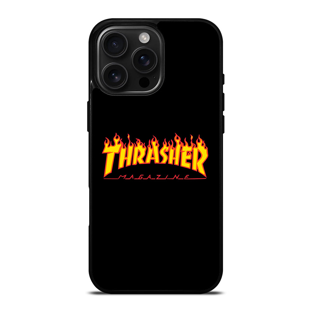 THRASHER MAGAZINE SKATEBOARD LOGO iPhone Case Cover