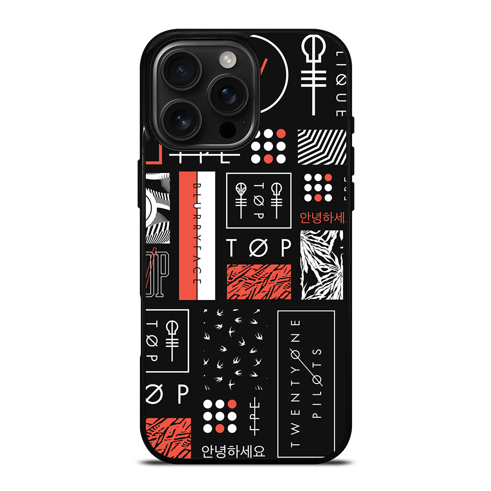 TWENTY ONE PILOTS BLURRYFACE 2 iPhone Case Cover