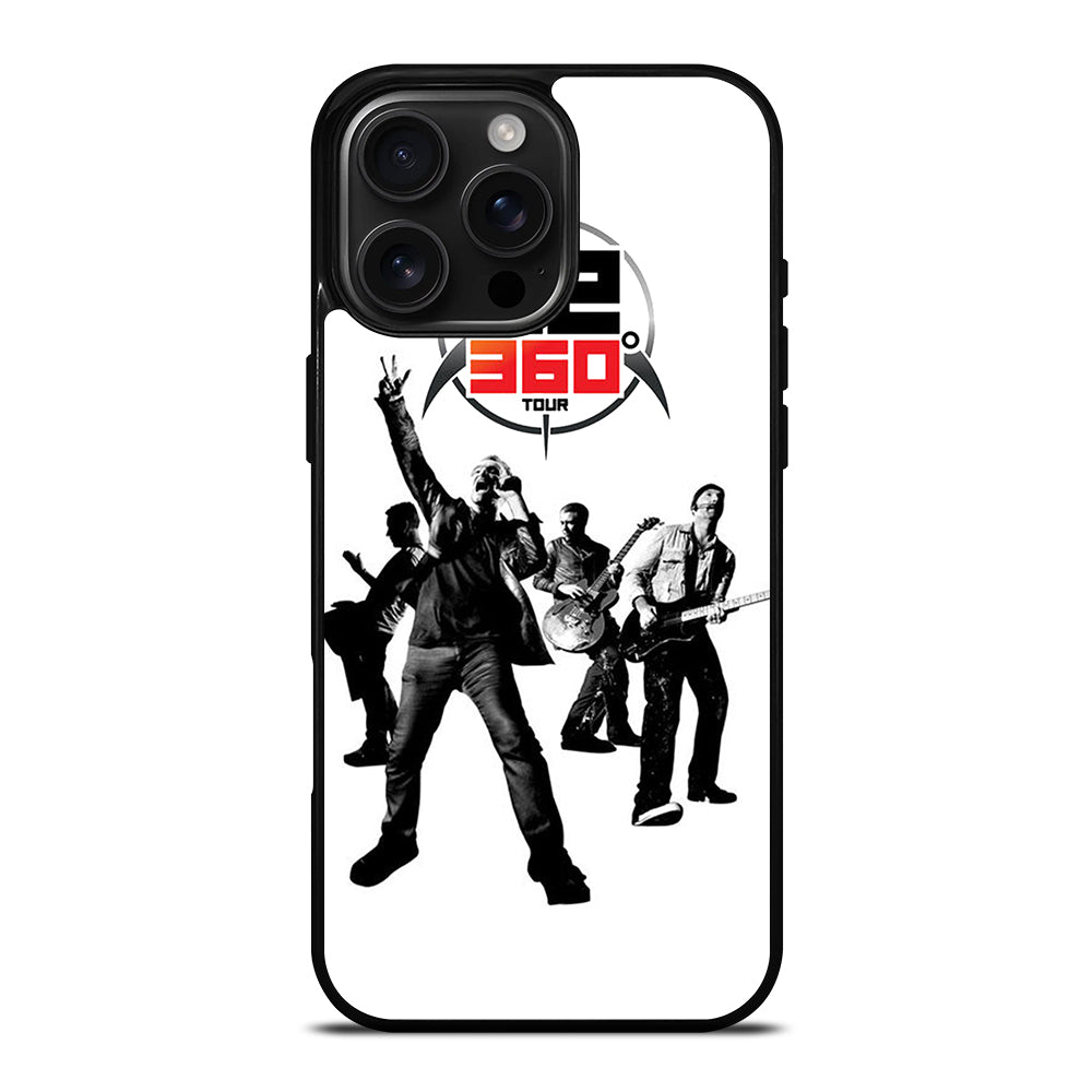 U2 BAND 360 TOUR iPhone Case Cover