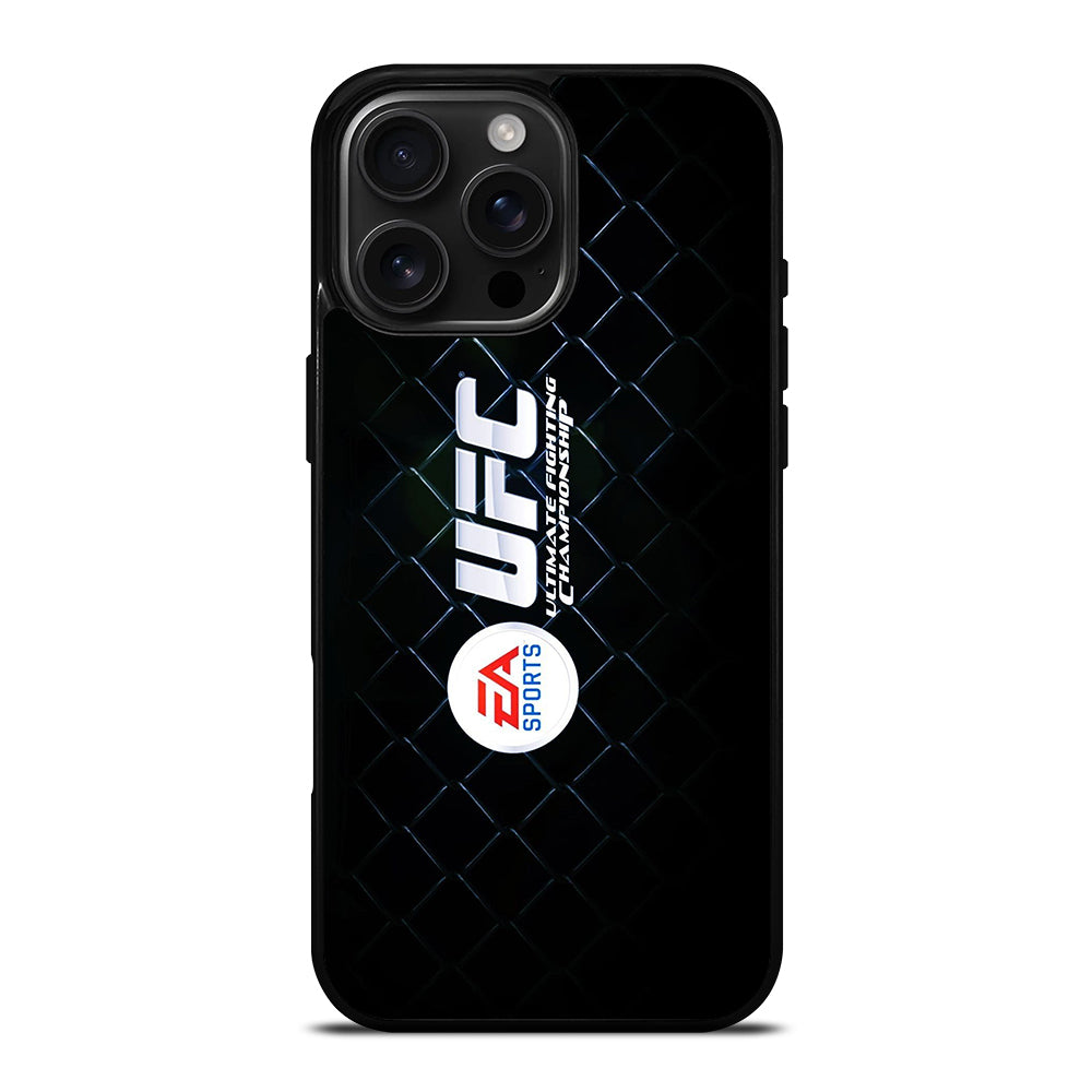 UFC LOGO FIGHTING METAL LOGO iPhone Case Cover