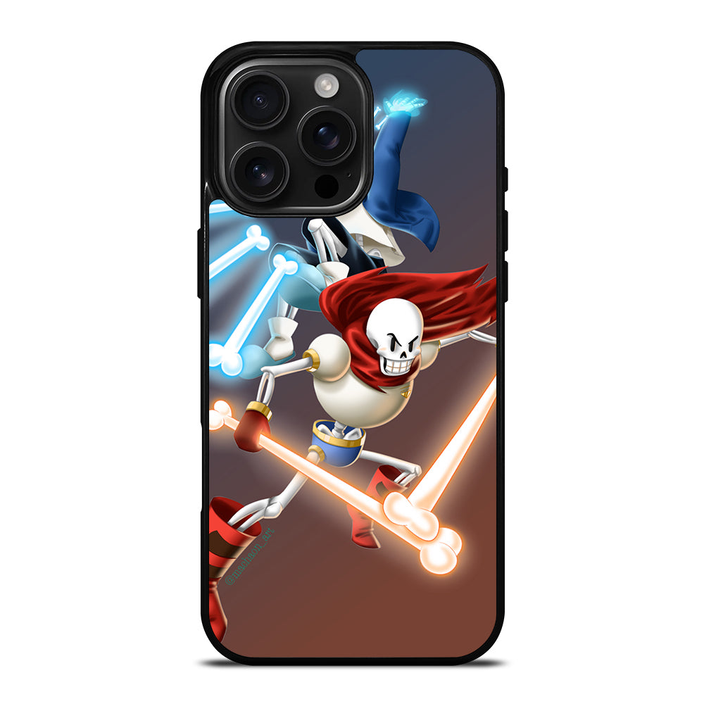 UNDERTALE PAPYRUS AND SANS iPhone Case Cover