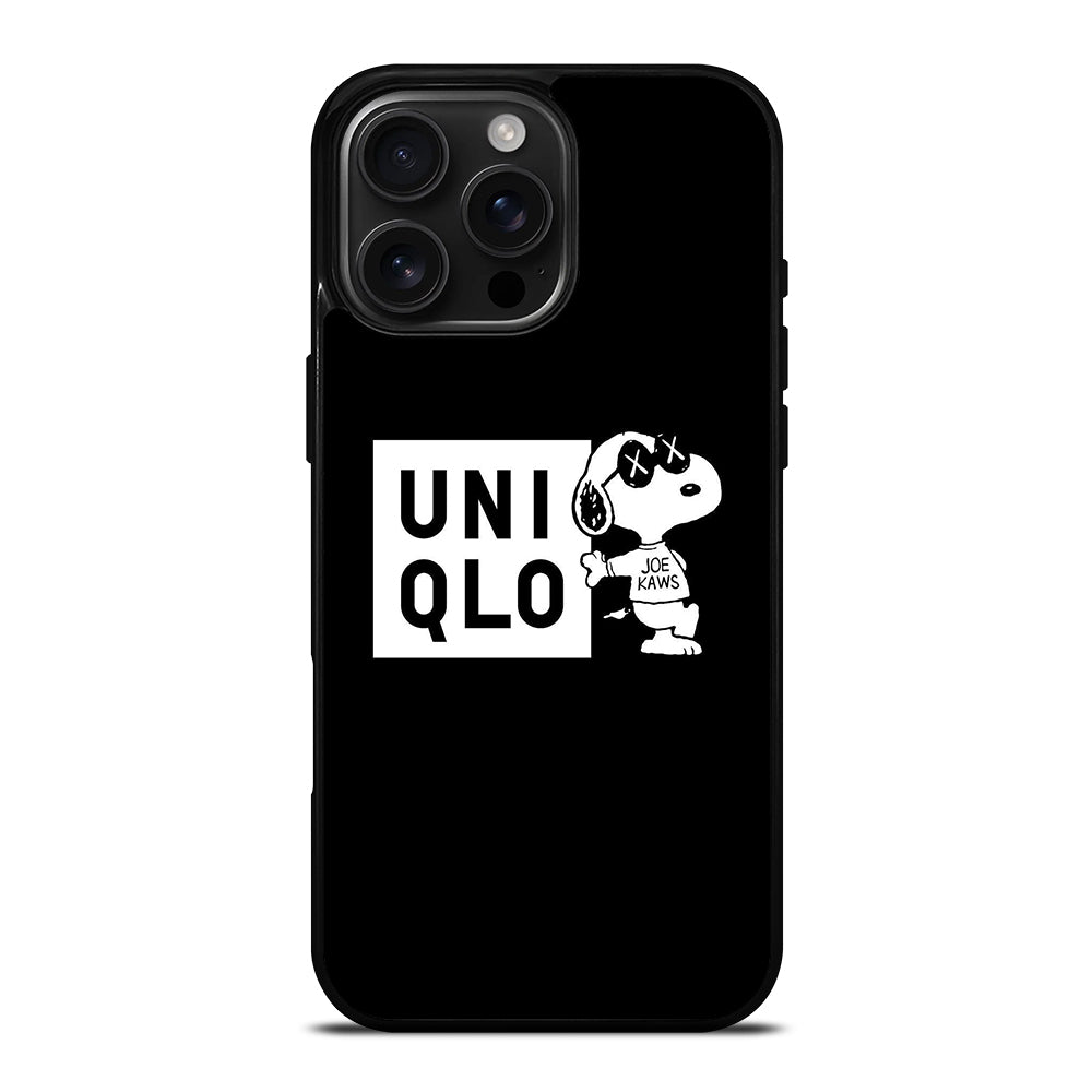 UNIQLO SNOOPY LOGO iPhone Case Cover