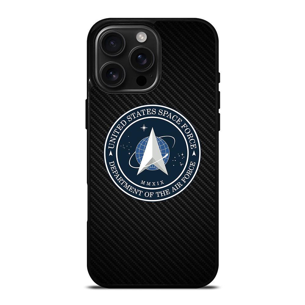 UNITED STATES SPACE CORPS USSC CARBON LOGO iPhone Case Cover