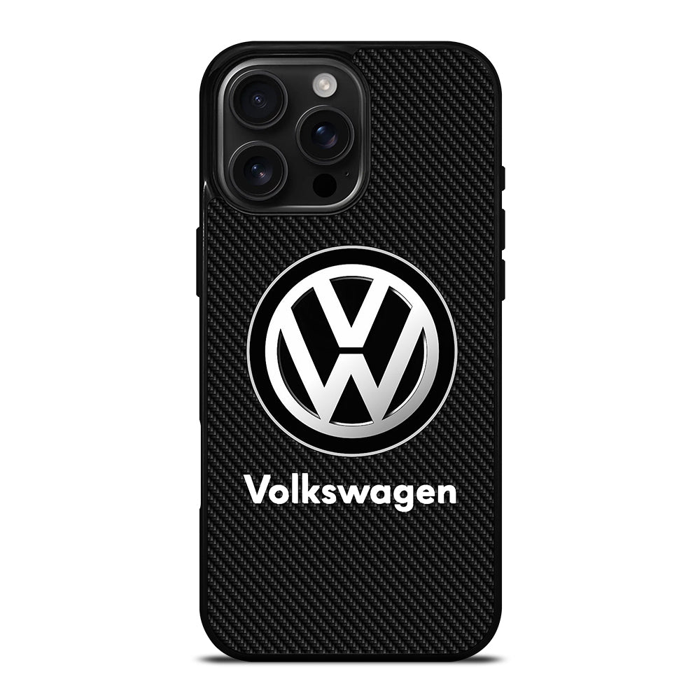 VOLKSWAGEN VW CARBON LOGO iPhone Case Cover