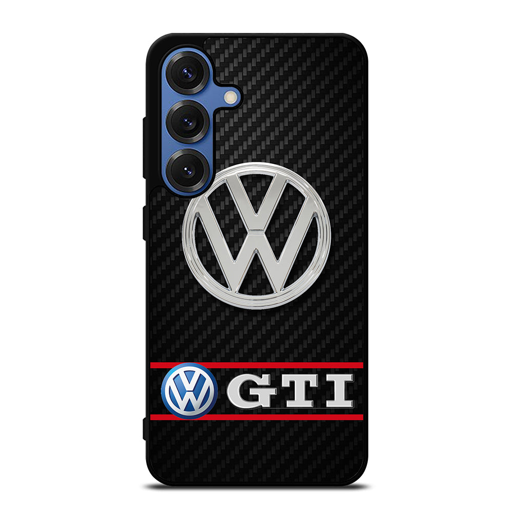 VW VOLKSWAGEN GTI CARBON LOGO Samsung Galaxy Case Cover