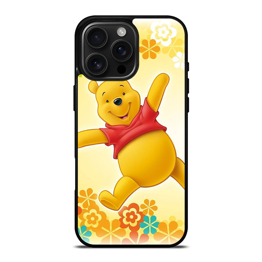 WINNIE THE POOH FLOWER iPhone Case Cover
