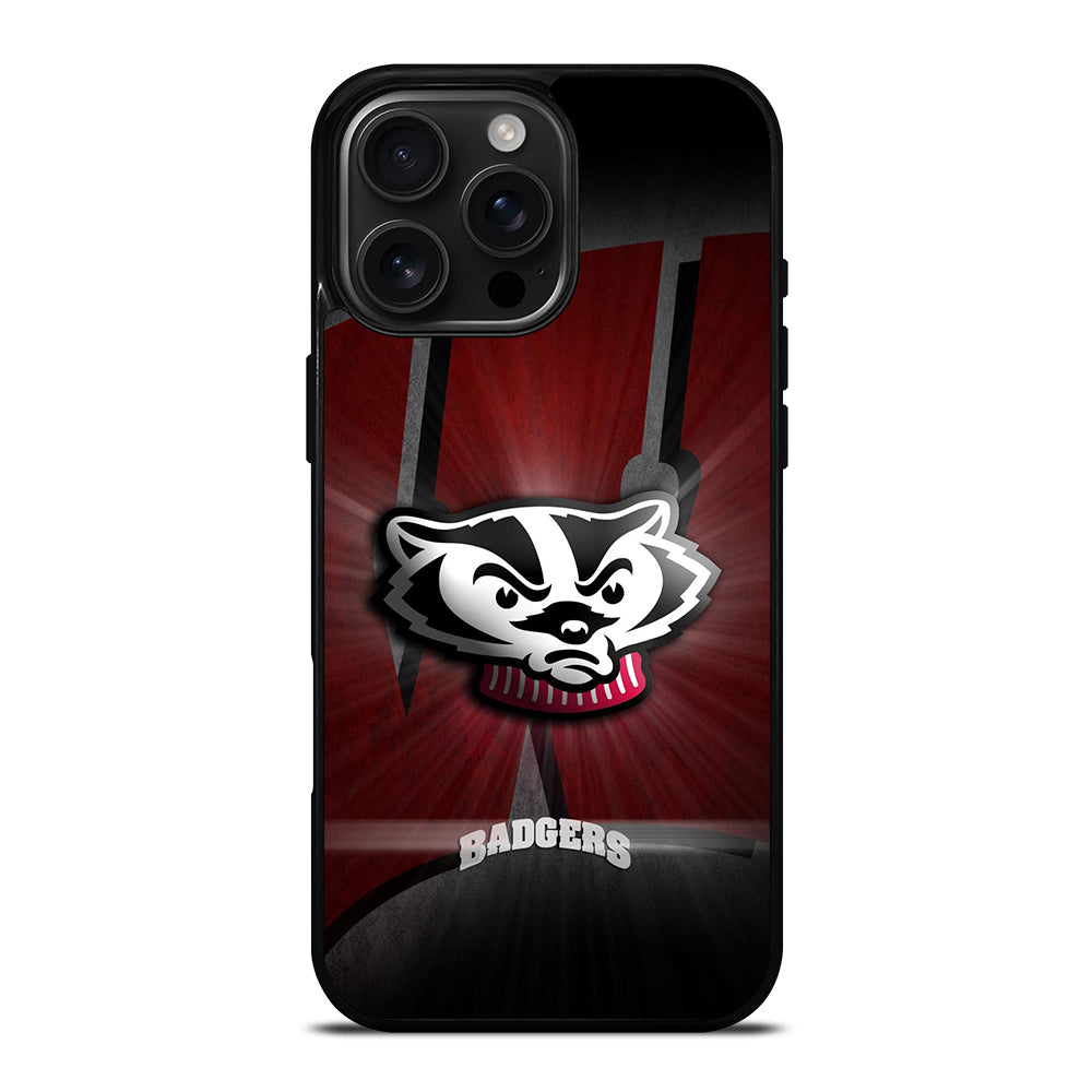 WISCONSIN BADGERS FOOTBALL 3 iPhone Case Cover