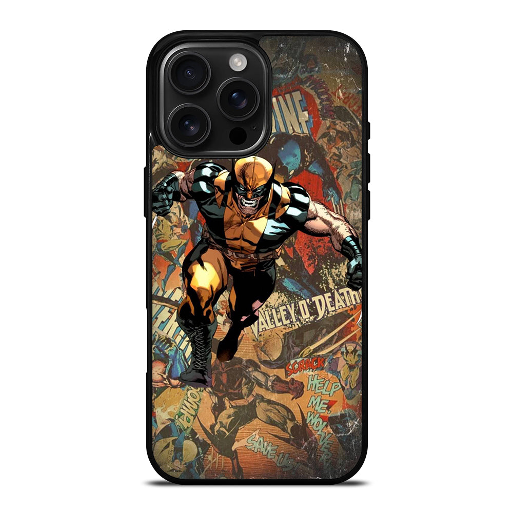 WOLVERINE LOGAN MARVEL iPhone Case Cover